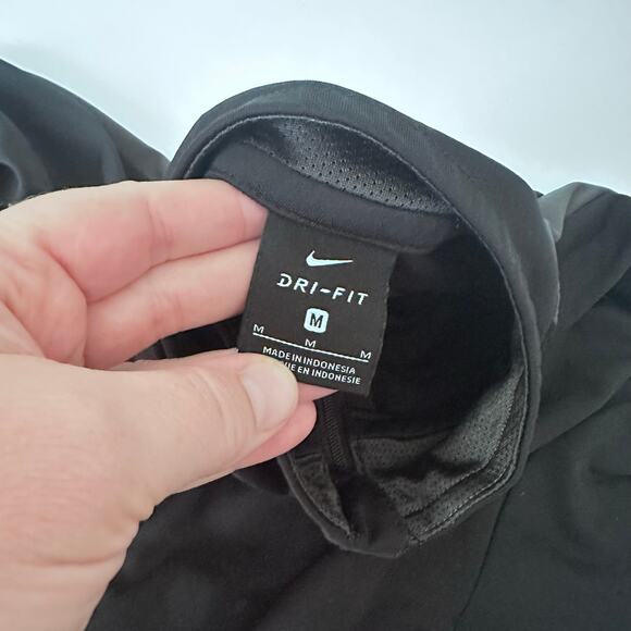 Nike Black Soccer Uniform Jacket - Boys Size Medium - Picture 3 of 5